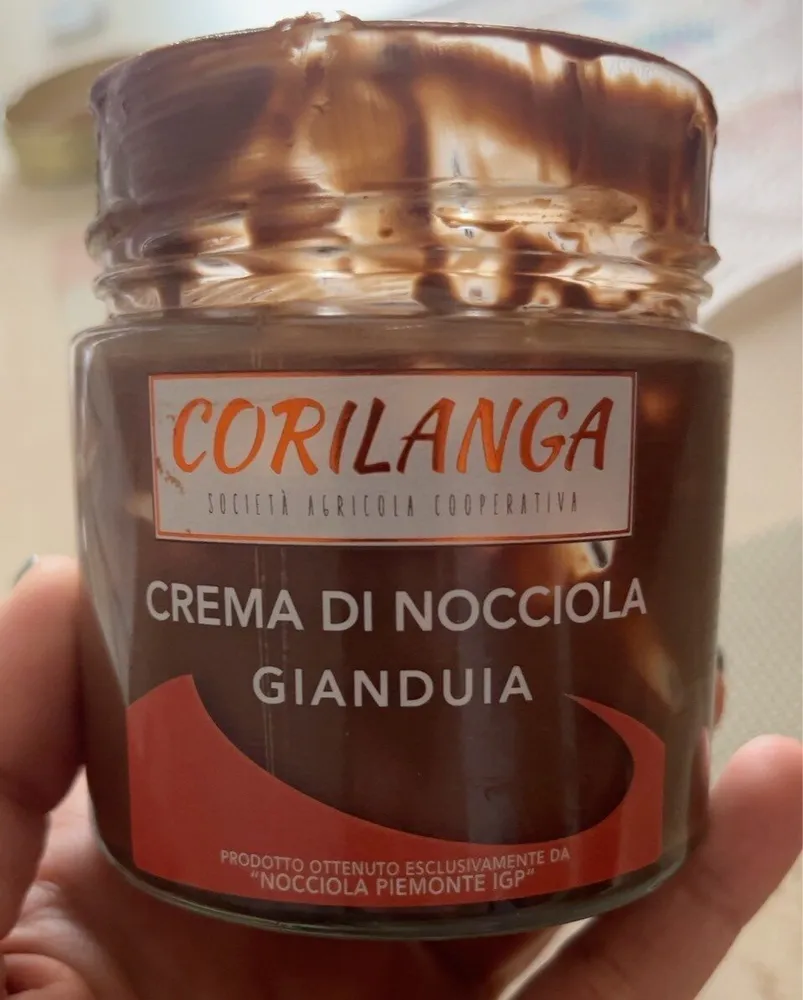 Crema di nocciola gianduia
