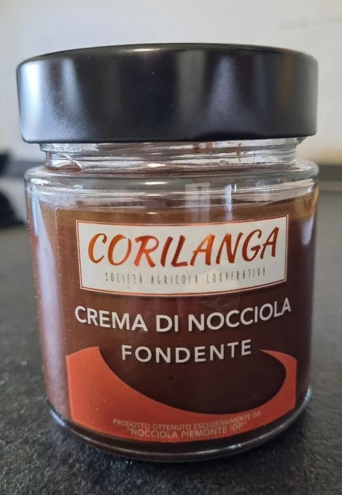 Crema di nocciola fondente