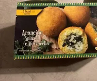 Arancini épinard mozzarella
