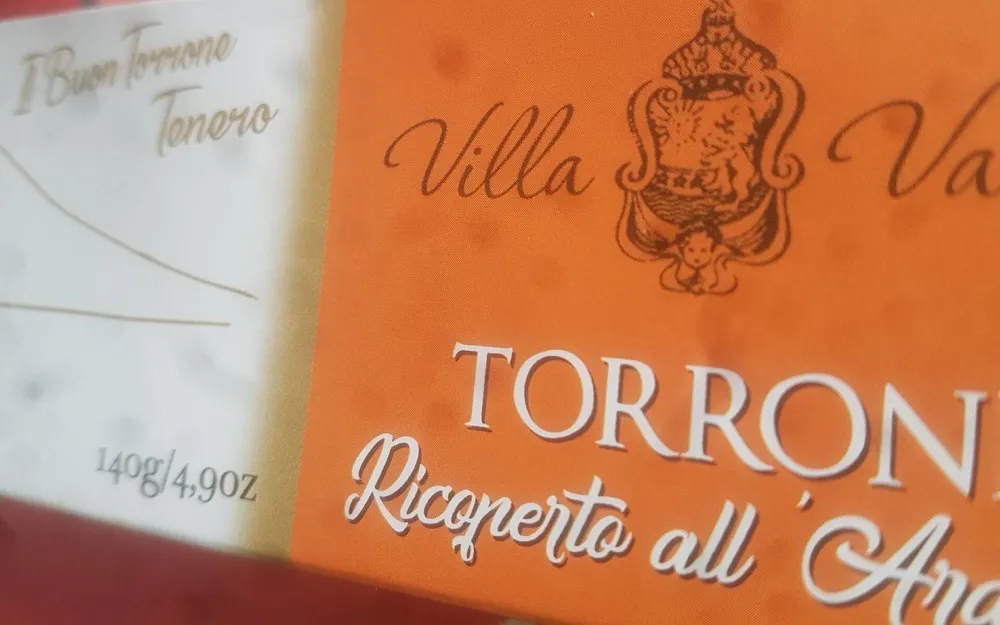 Torrone Ricoperto all Arancia
