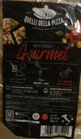 Base pizza Gourmet
