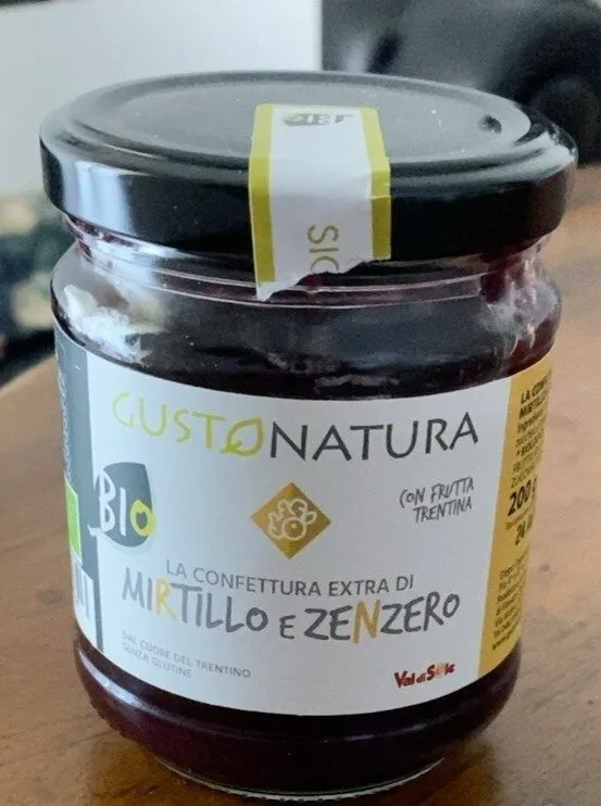 Confettura extra mirtillo e zenzero