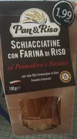 Schiacciatine con farina di riso