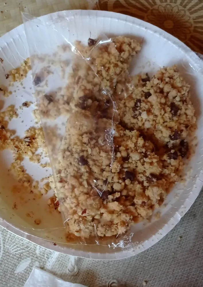 Sbrisolona con gocce di cioccolato