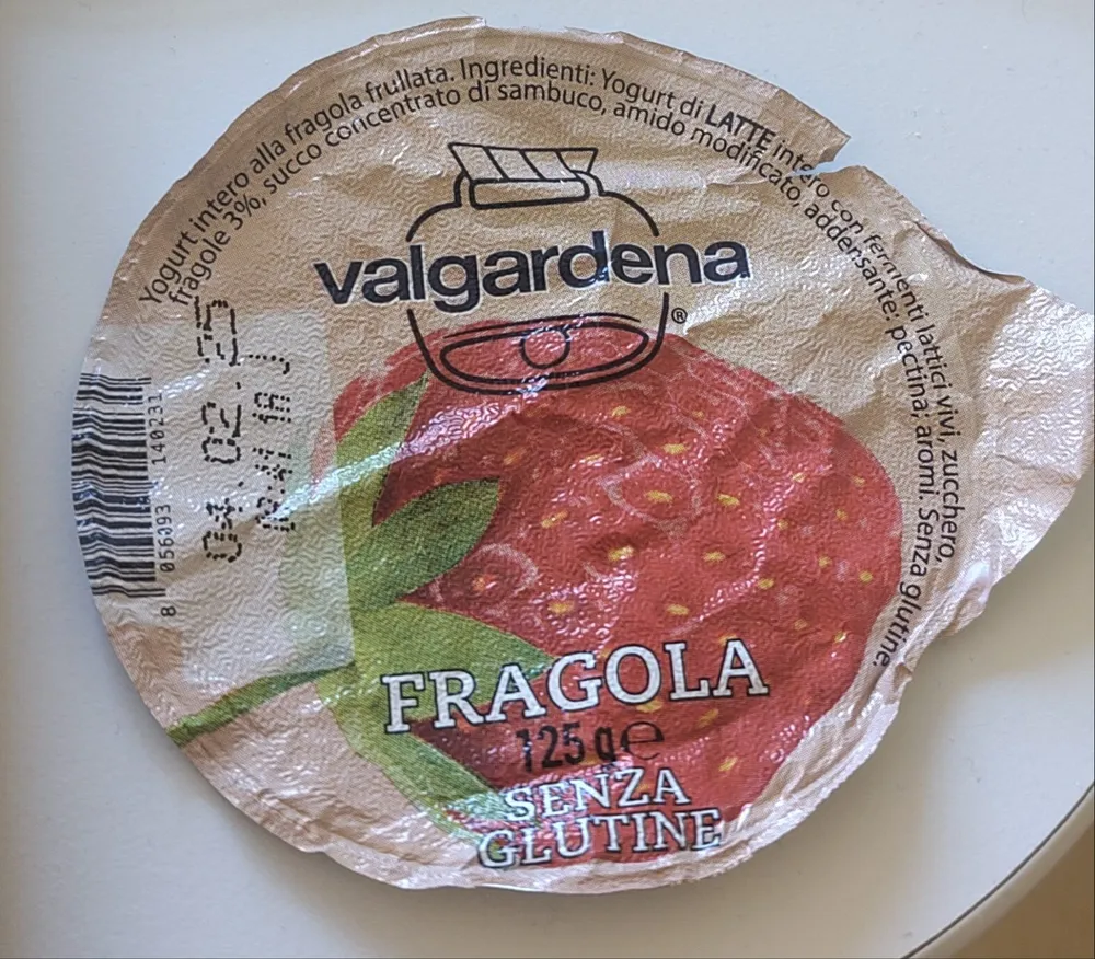 Yogurt alla fragola