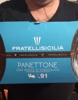 Panettone con gocce di cioccolato