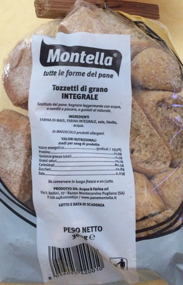 Tozzetti di grano integrale