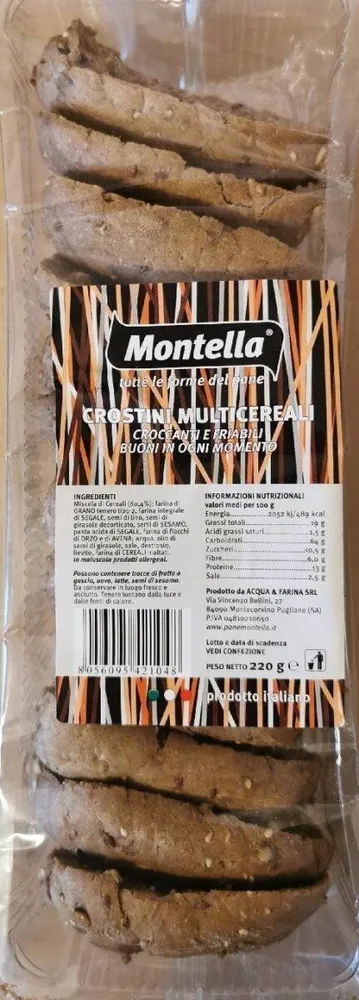 Crostini Multicereali