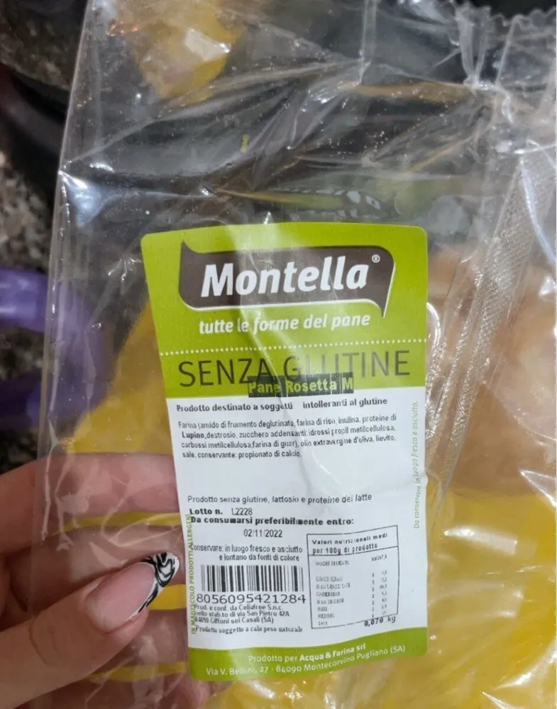 Pane senza glutine