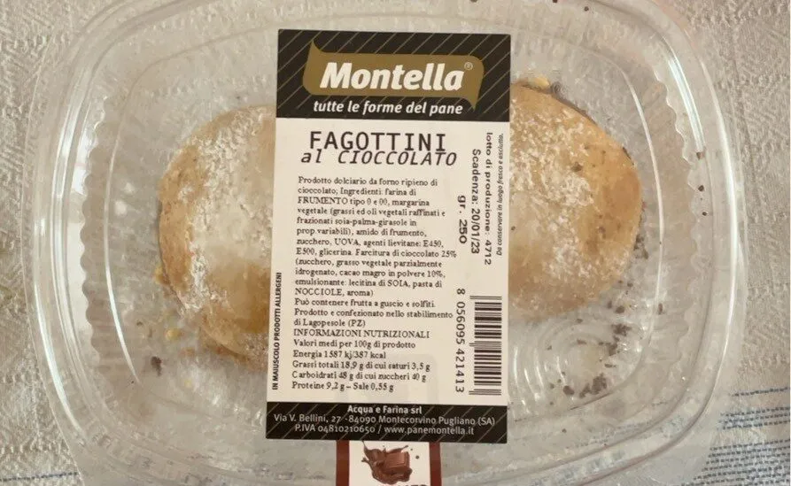 Fagottini al cioccolato