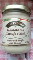 Vellutata con tartufo e noci
