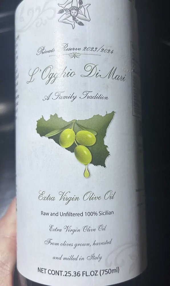 L’Ogghio Omari Extra Virgin Olive Oil