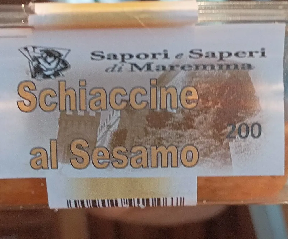 Schiacciatine al sesamo