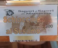 Schiacciatine al sesamo