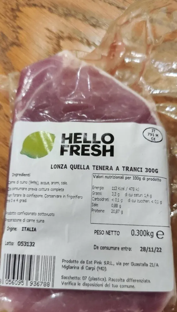 Lonza quella vera a tranci