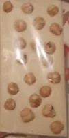 Tavoletta cioccolato bianco con nocciole
