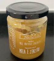 Preparazione a base di mela e zenzero