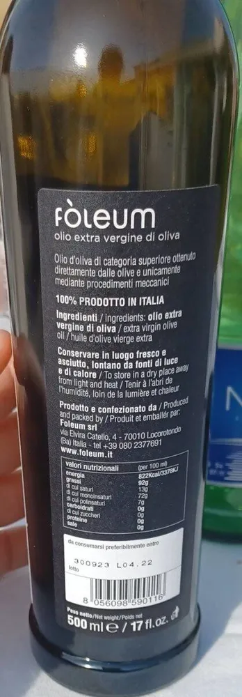 Fòleum olio extra vergine di oliva