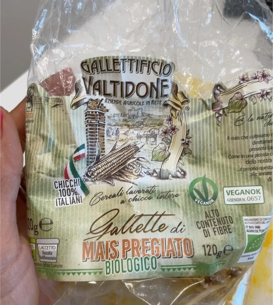 Gallette di mais