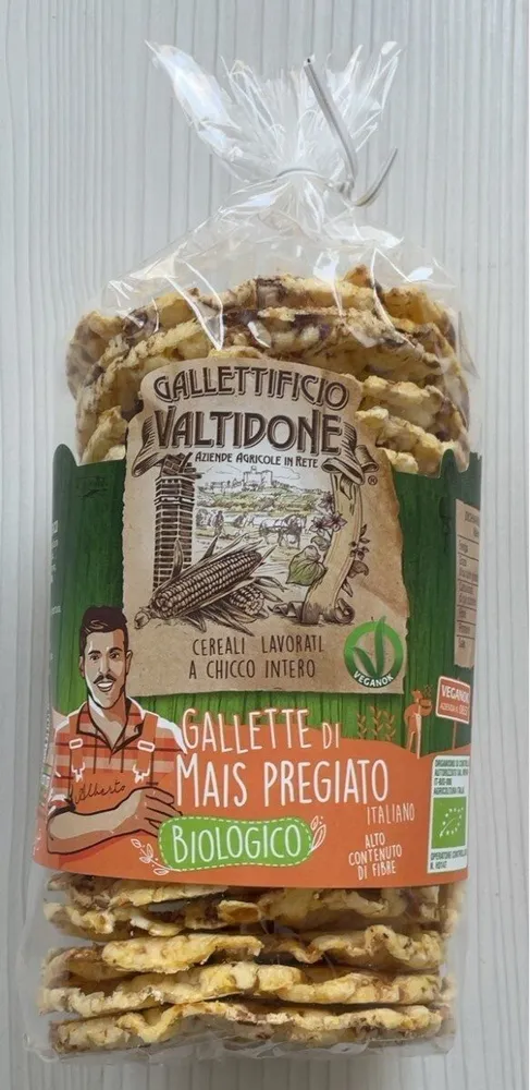 Gallette di mais pregiato