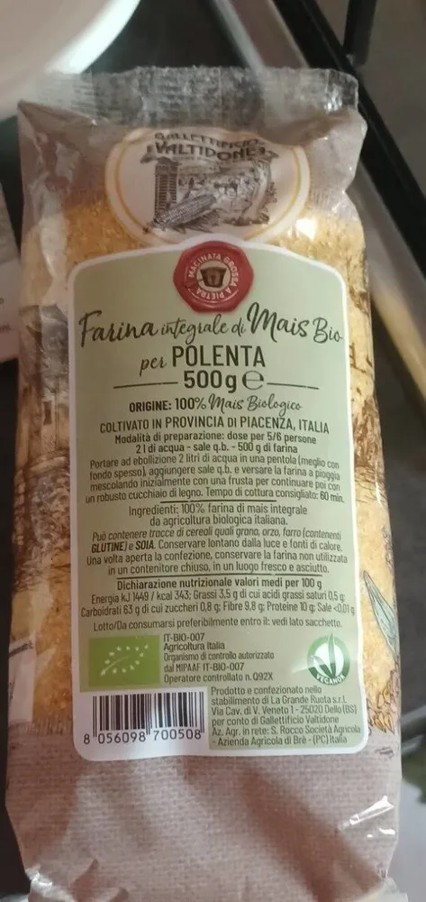 Farina di mais