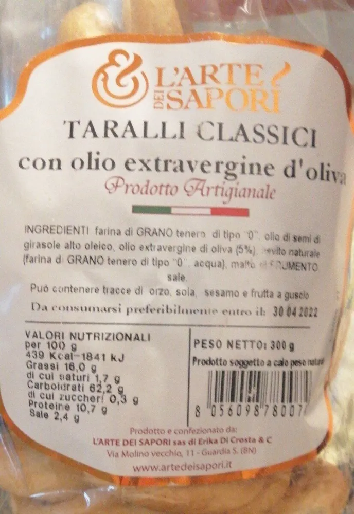 Taralli classici