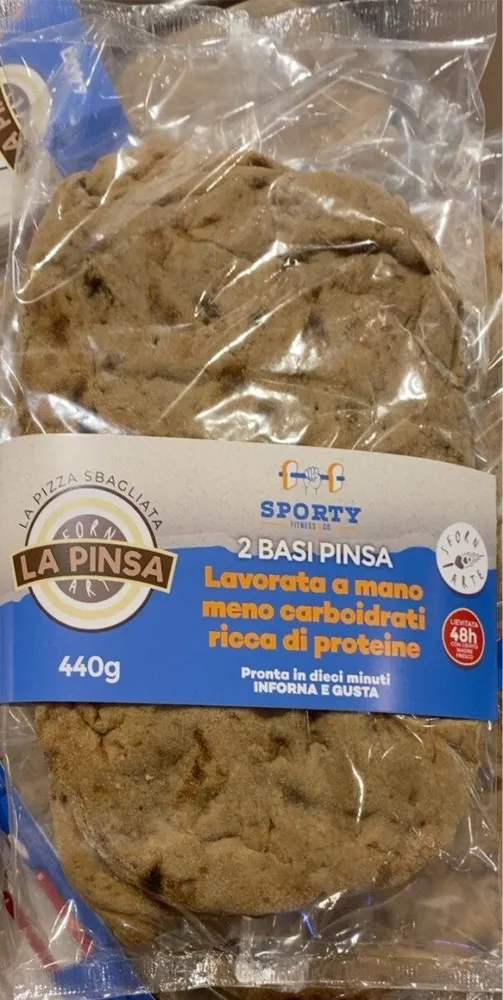 Base Pinsa Precotta Sporty