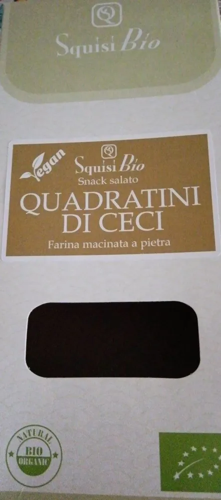 Quadratini di ceci