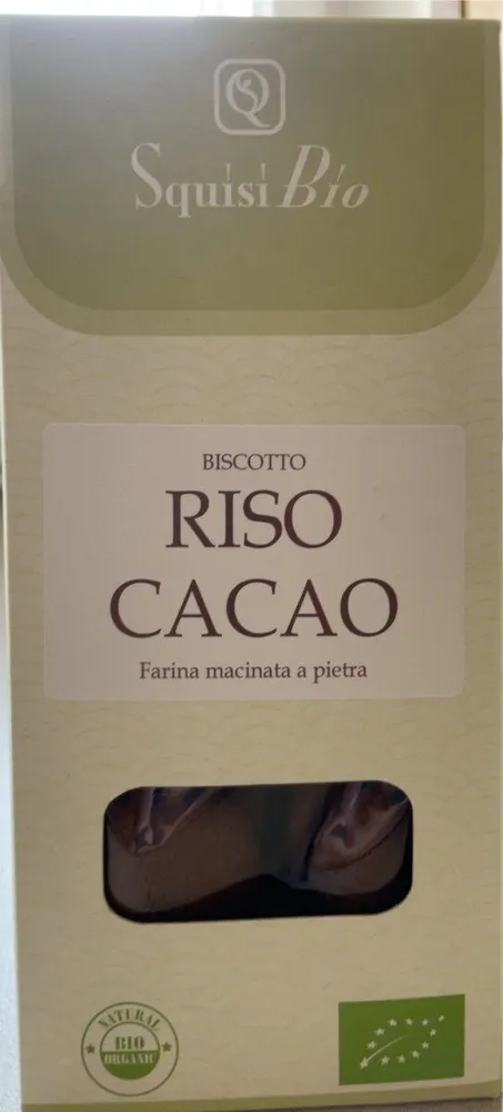 Biscotti riso cacao