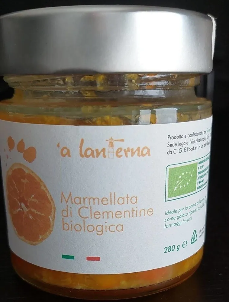 Marmellata di Clementine biologica