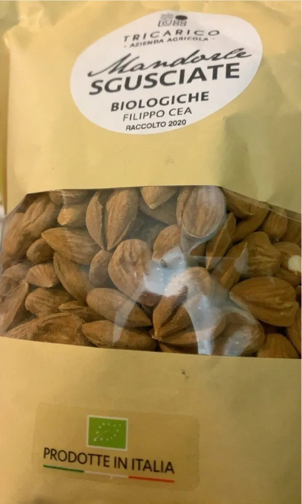 Mandorle sgusciate bio