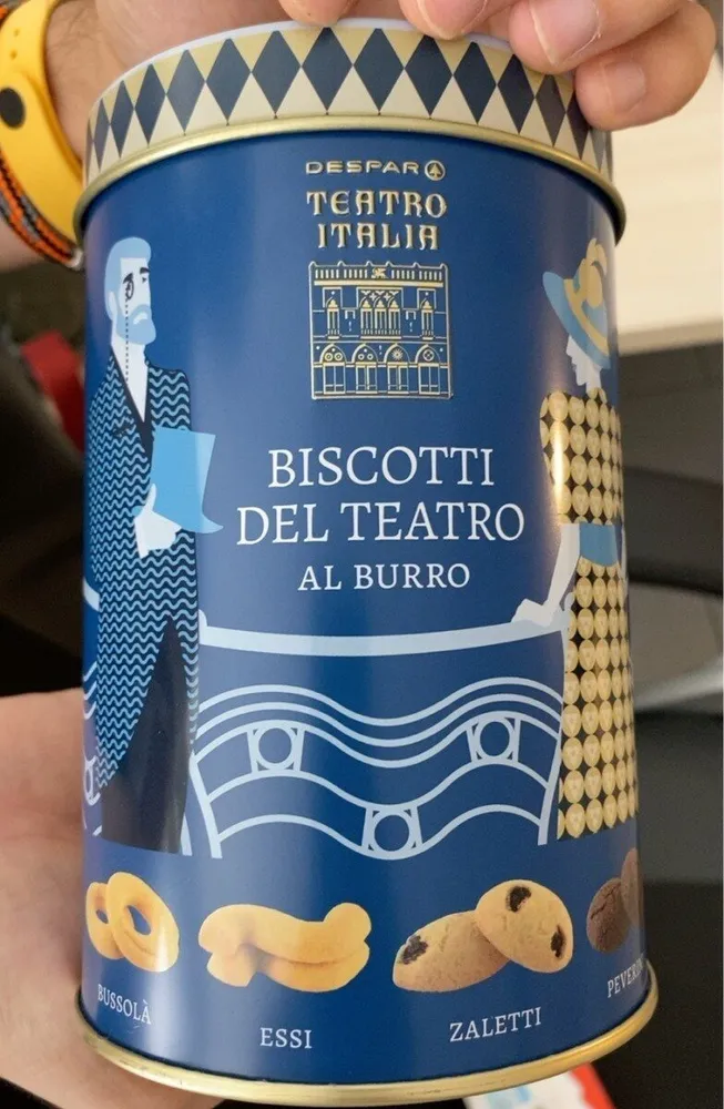 Biscotti del teatro al burro