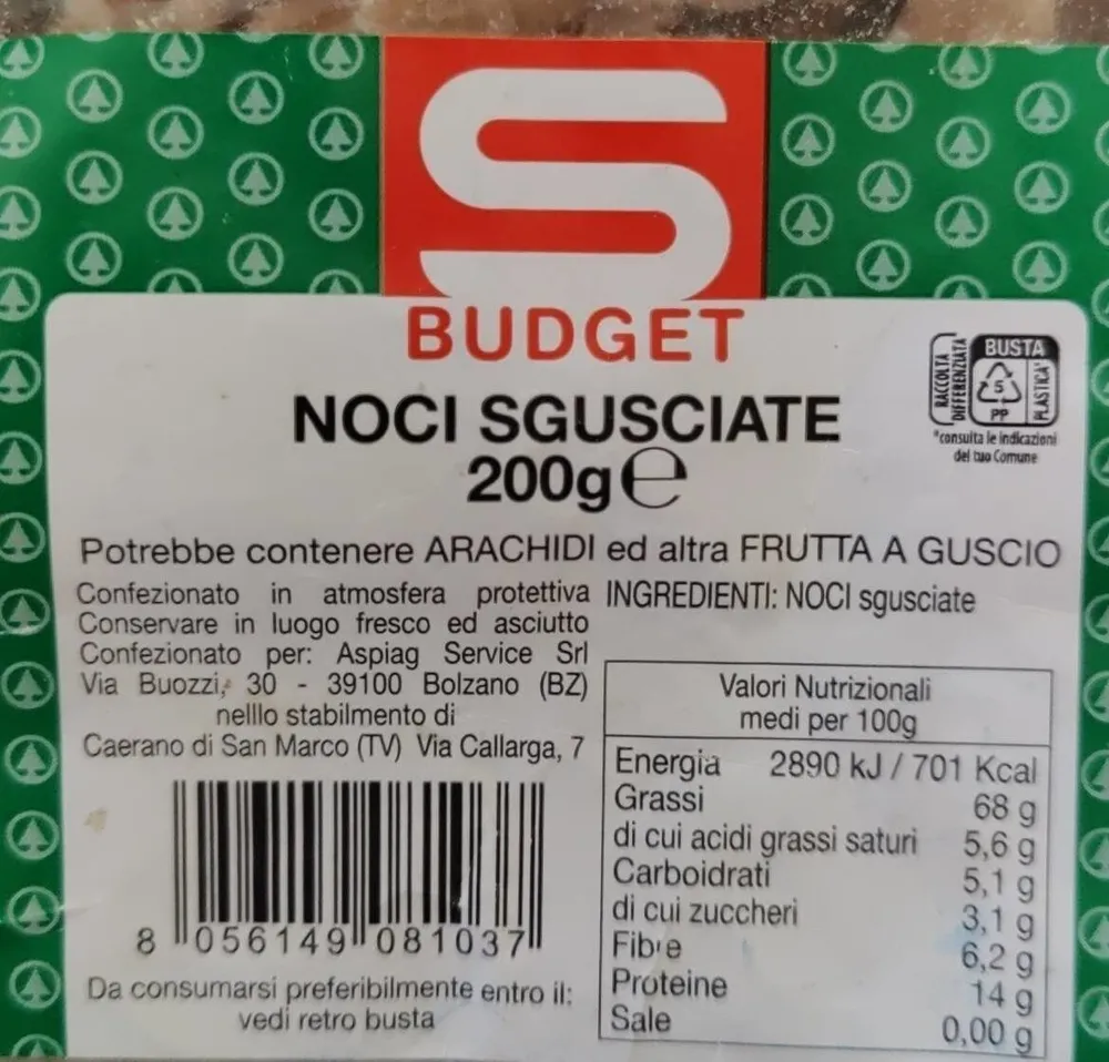 Noci sgusciate