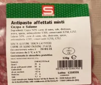 Antipasto affettati misti