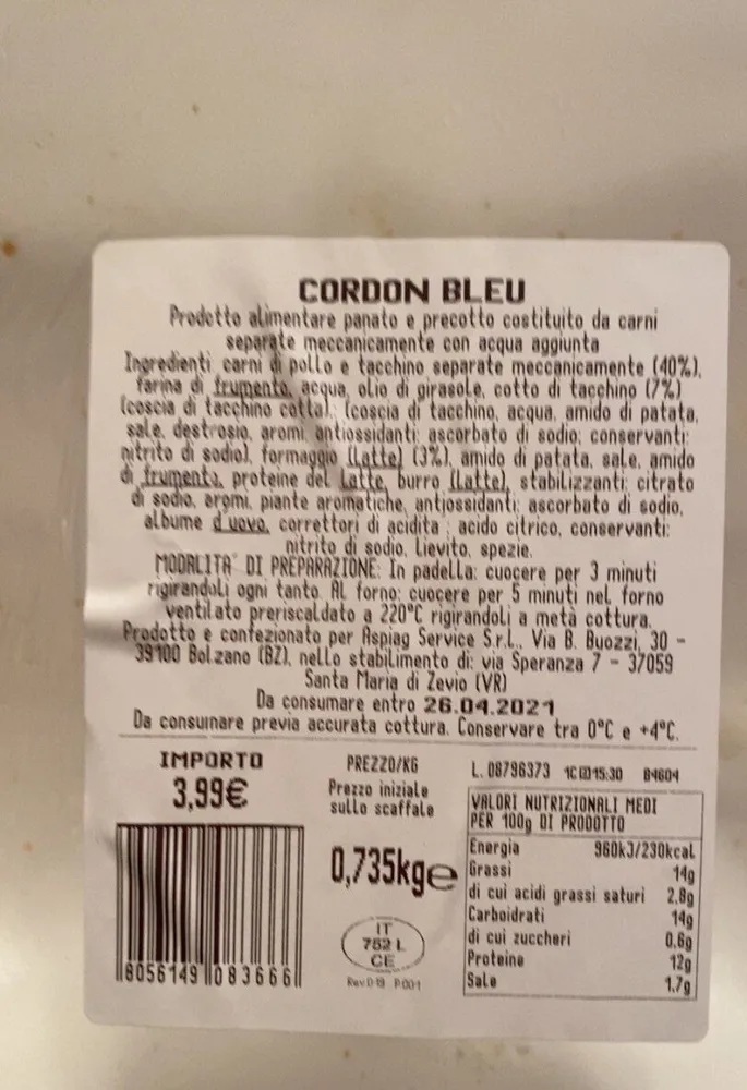 Cordon bleu