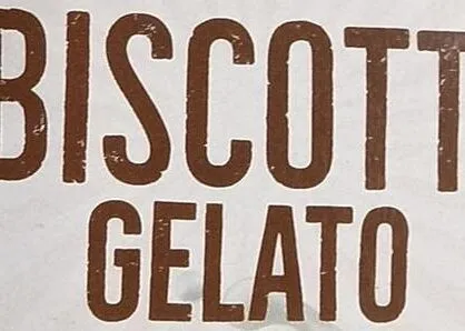 Biscotti gelato