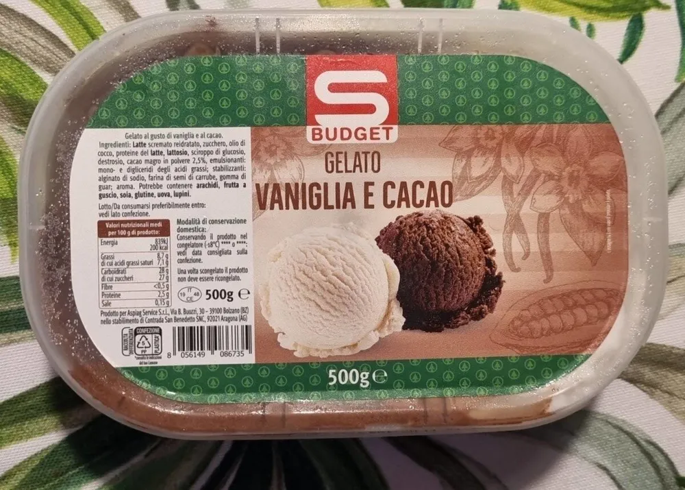 Gelato Vaniglia e Cacao