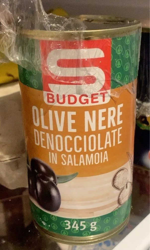 Olive nere denocciolate in salamoia