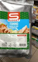 Tonno budget in olio di semi di girasole 1 kg.