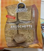 Bruschette con semola di grano duro