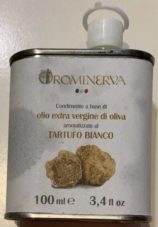 Olio Extra Vergine Di Oliva Aromatizzato Al Tartufo Bianco