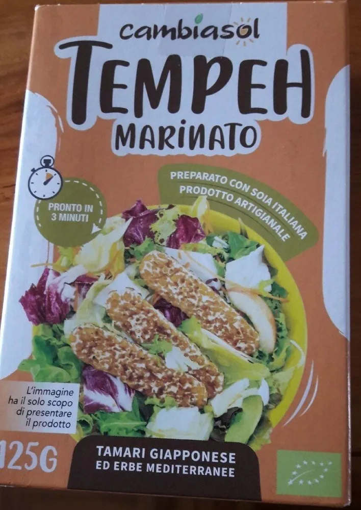 Tempeh marinato