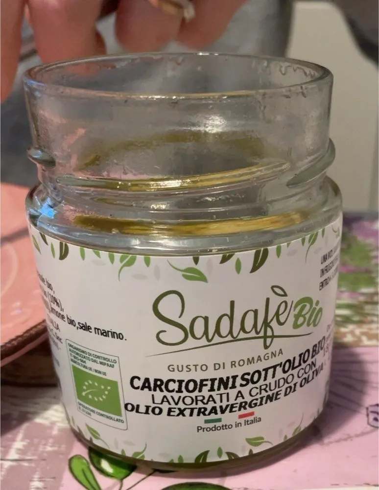 Carciofini sott olio bio