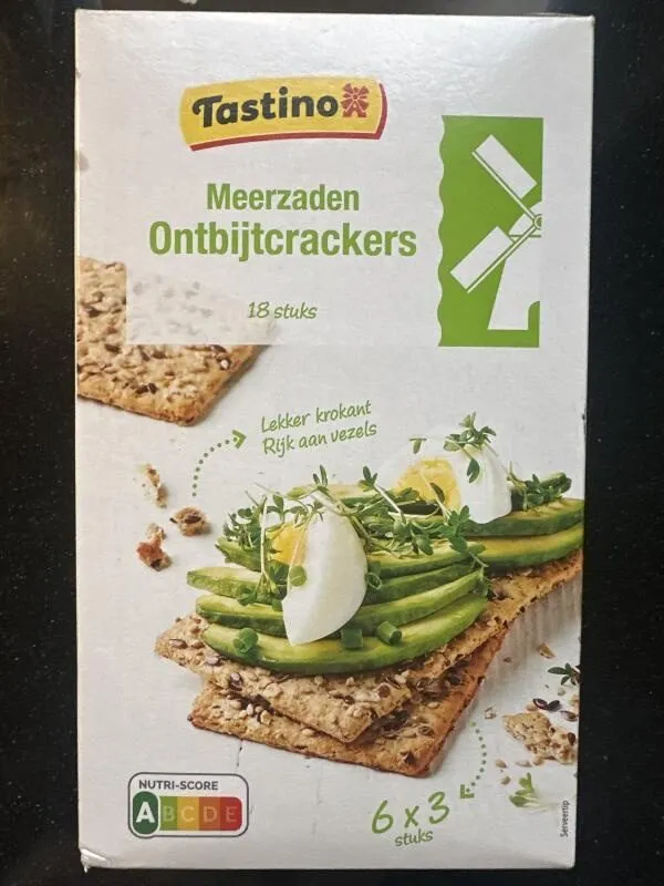 Meerzaden ontbijtcrackers