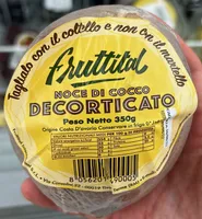Noce di cocco decorticato