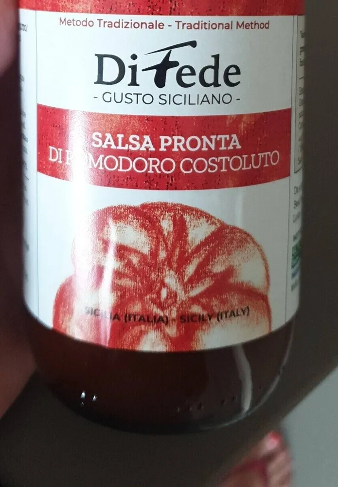 Salsa pronta di pomodoro costoluto