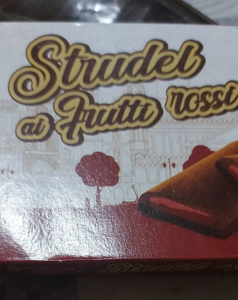 Strudel ai frutti rossi