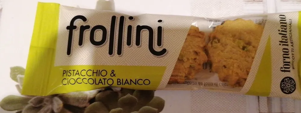 Biscotti al pistacchio e cioccolato bianco