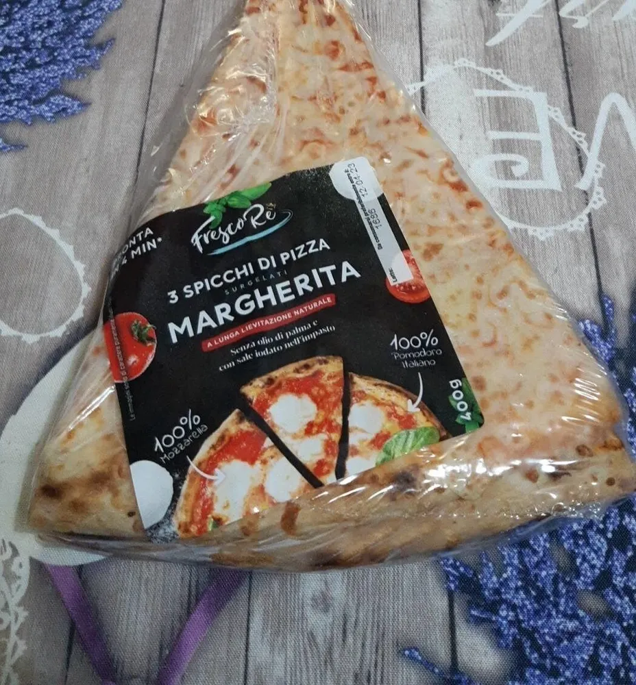 Spicchi di pizza Margherita
