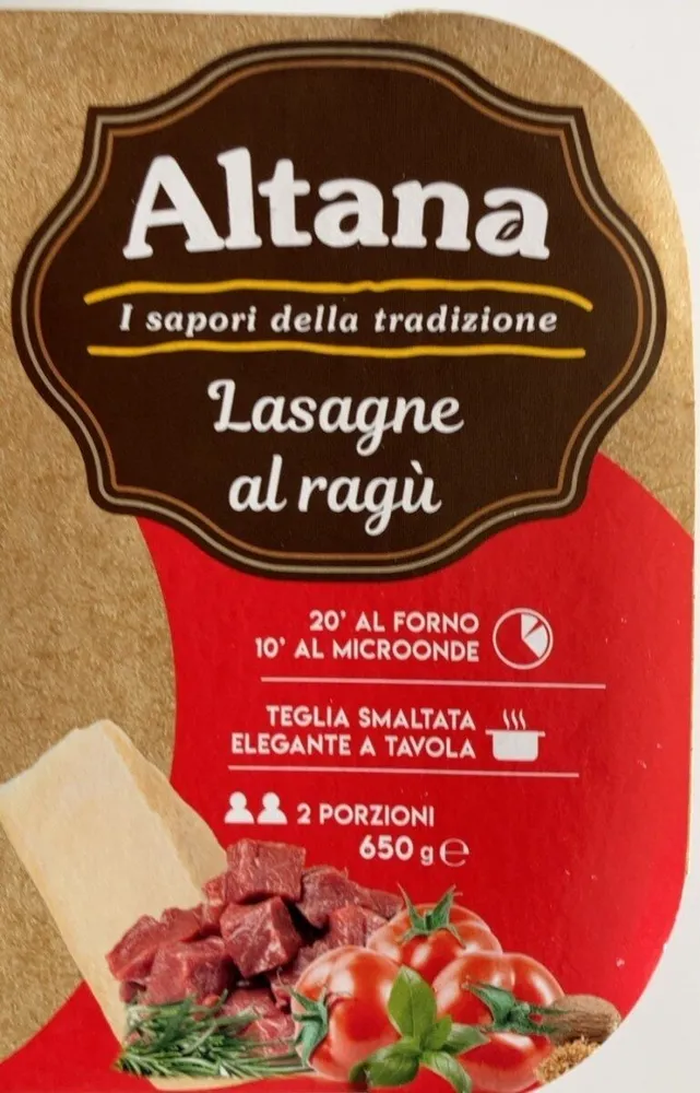 Lasagne al ragù